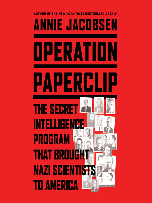 Title details for Operation Paperclip by Annie Jacobsen - Wait list